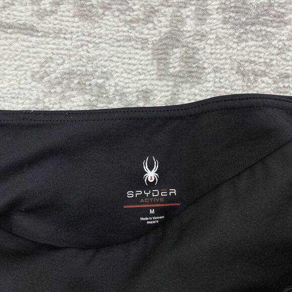 Spyder Leggings Active Black Pull On Stretch Women's Pants Size Medium - Picture 4 of 7